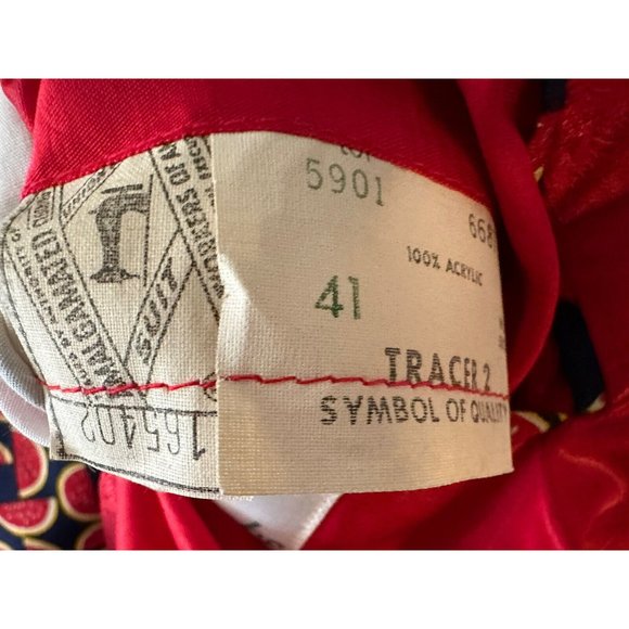 VTG Watermelon Motif Jacket Blazer Robert Drake Ft Lauderdale FL Union Made‎ USA - Picture 13 of 16